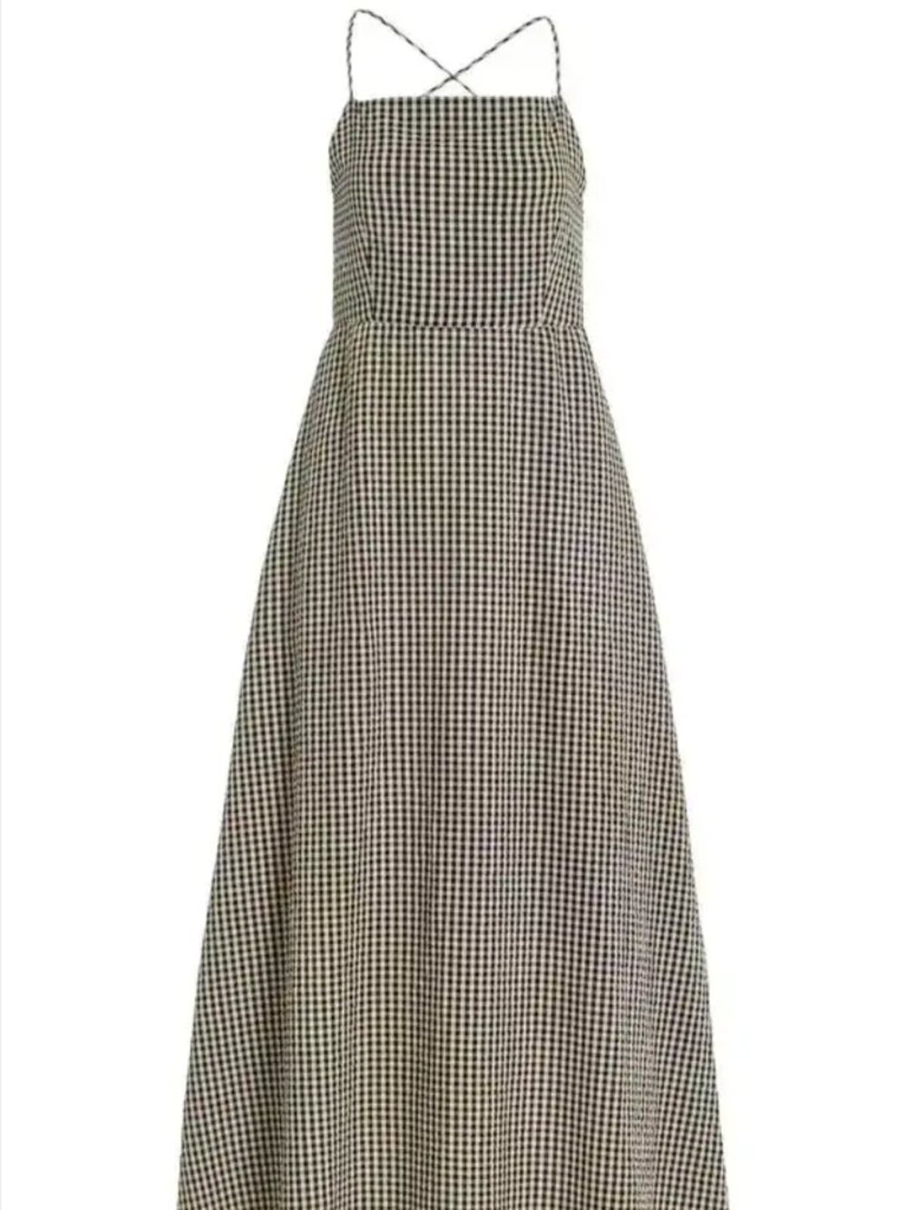 The Posse Callie B&W Midi Dress NWT